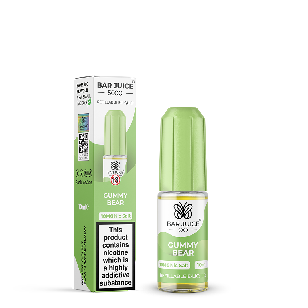 Bar Juice 5000 Gummy Bear Nic Salt E-Liquid – 10ml